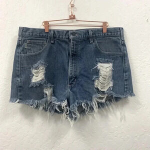 Carhartt Distress Jean Shorts Size 38